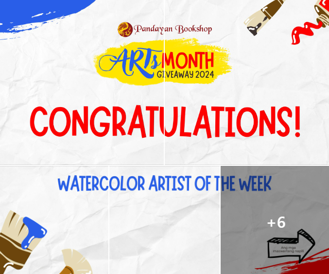 #ArtsMonthGiveaway2024 Winners Watercolor Edition